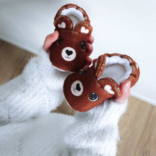 Chaussons bébé ours