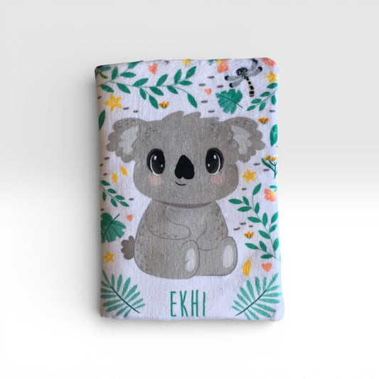 Protège carnet de santé bébé koala