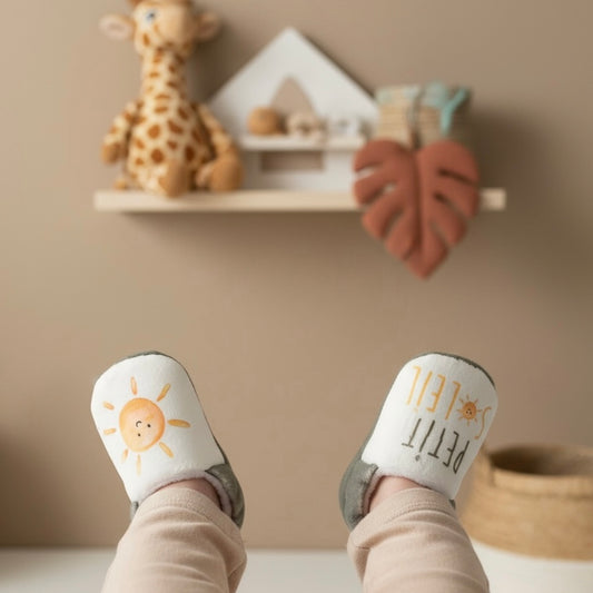 Chaussons bébé Soleil