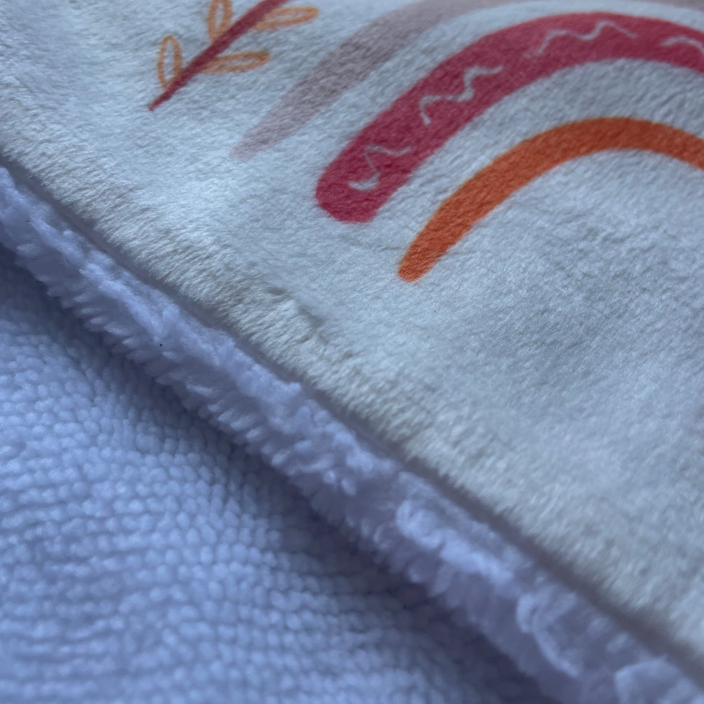 Cape de bain bébé bohème