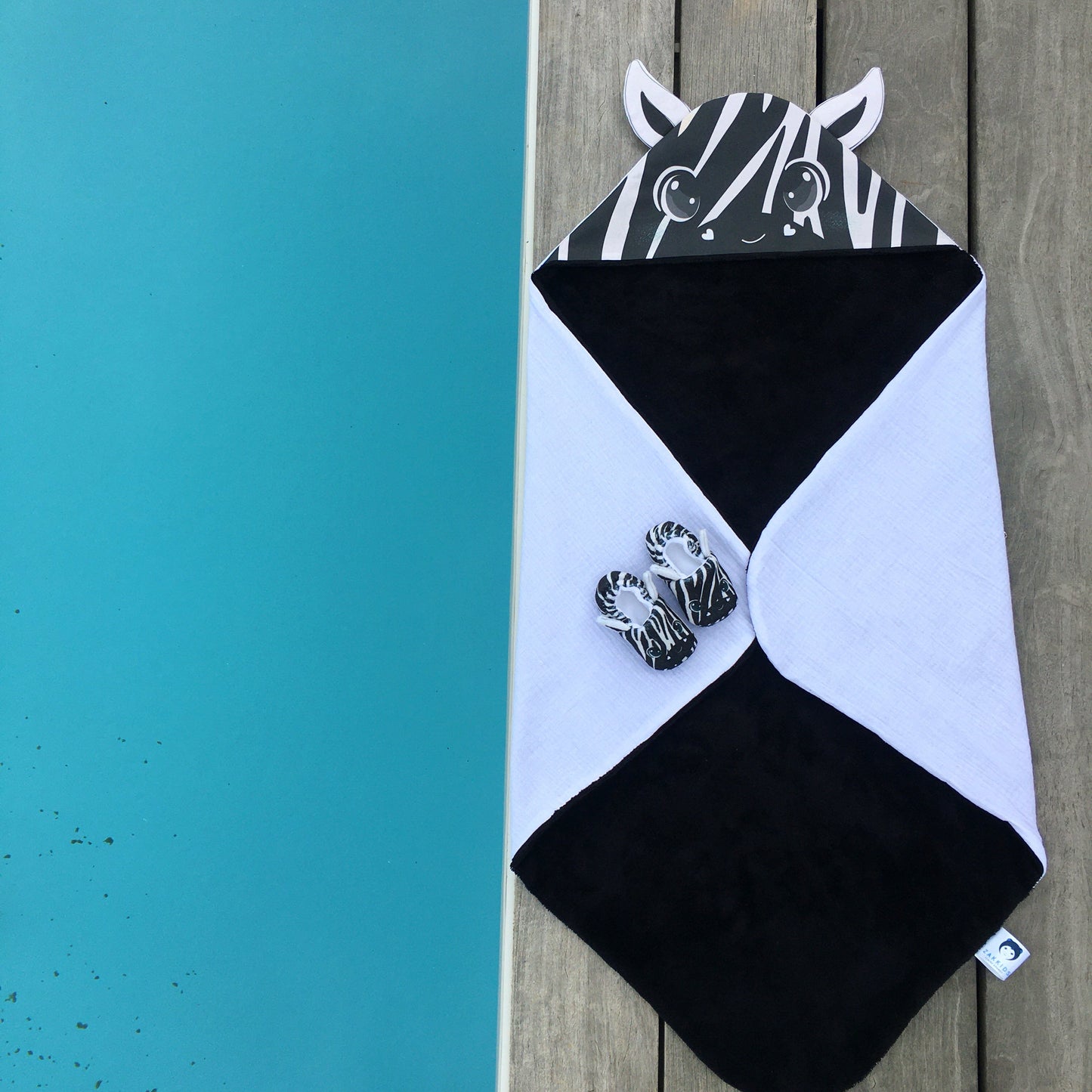 cape de bain bébé originale