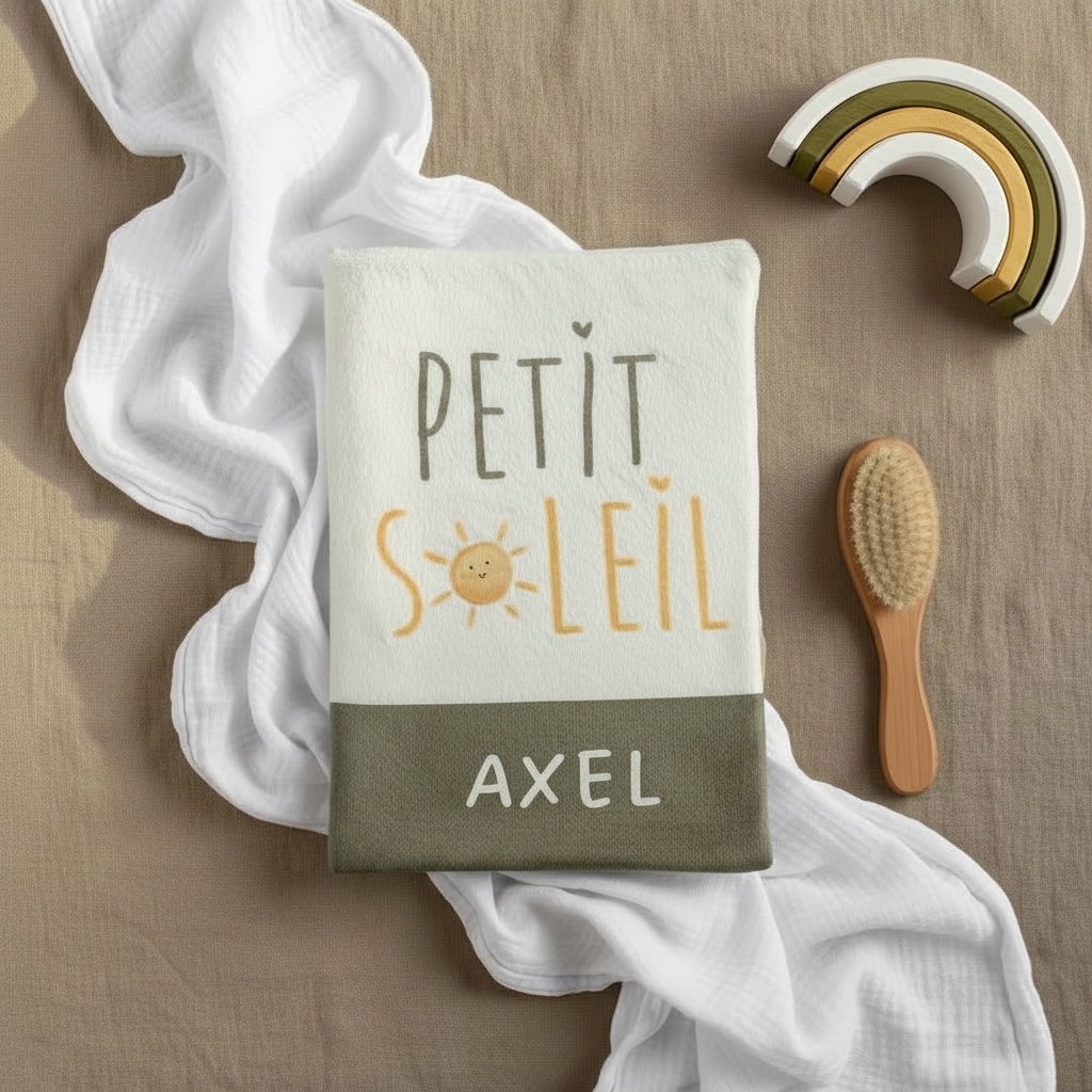 Protège carnet de santé bébé soleil