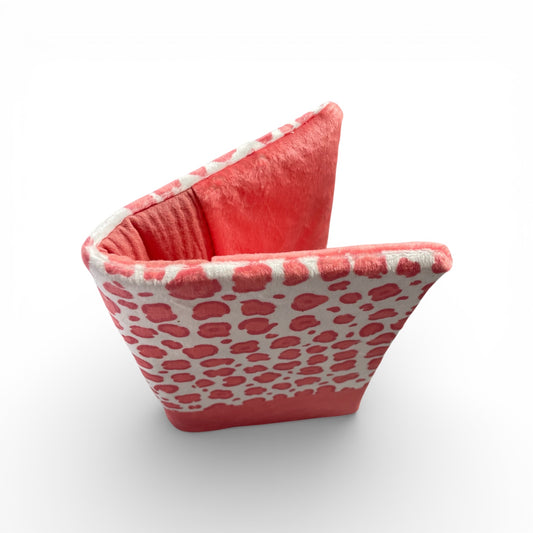 Protège carnet de santé bébé léopard