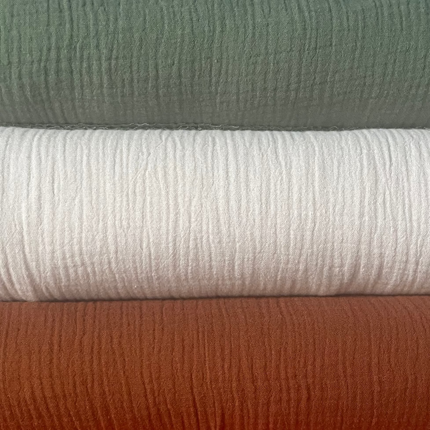tissus double gaze de coton
