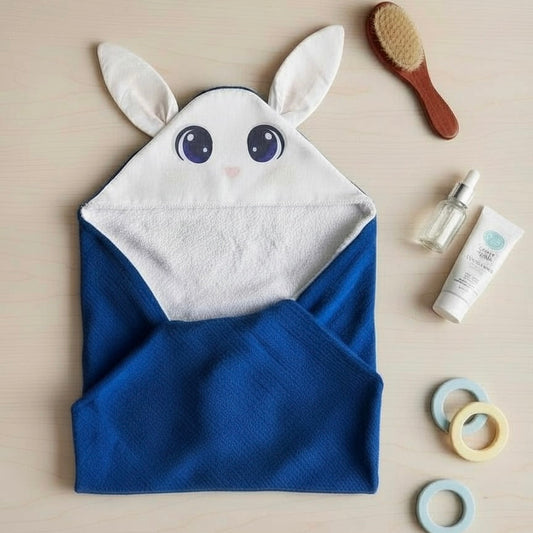 Cape de bain bébé lapin