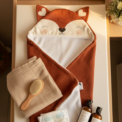 cape de bain renard