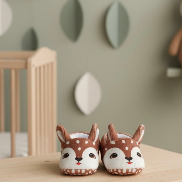 Chaussons bébé - Biche
