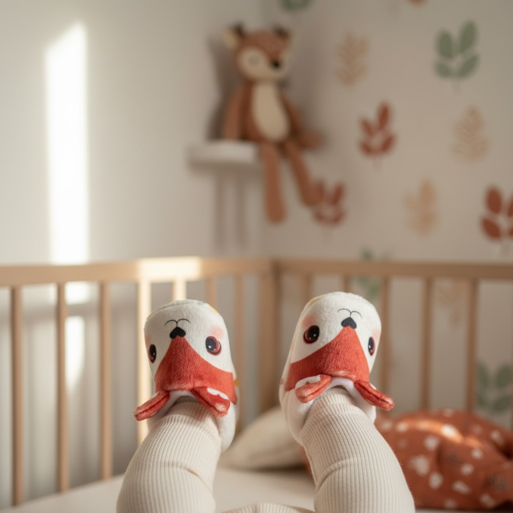 Chaussons bébé  Renard