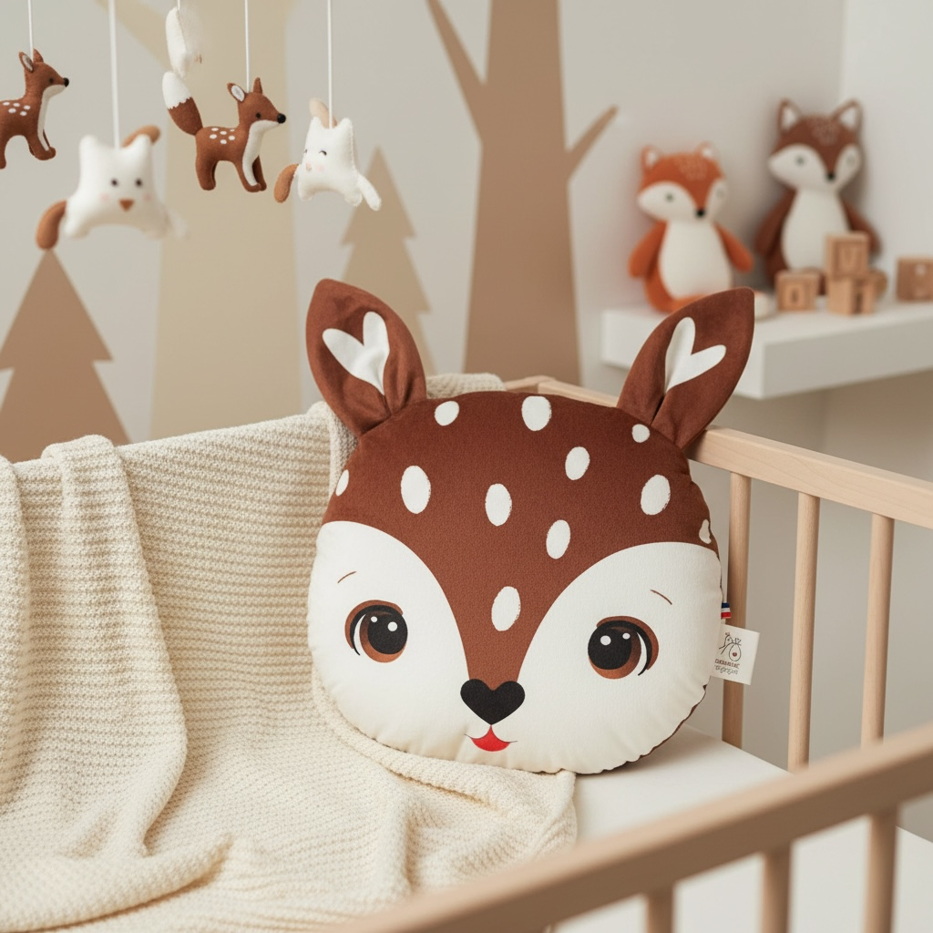 Coussin naissance biche
