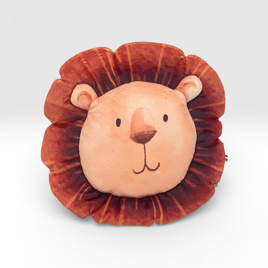 Coussin naissance lion