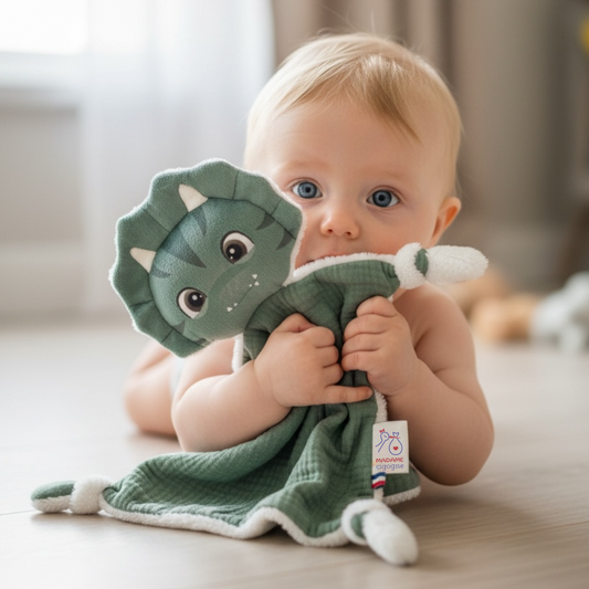 Doudou bébé Dinosaure