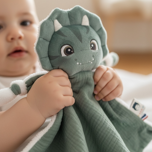 Doudou bébé Dinosaure