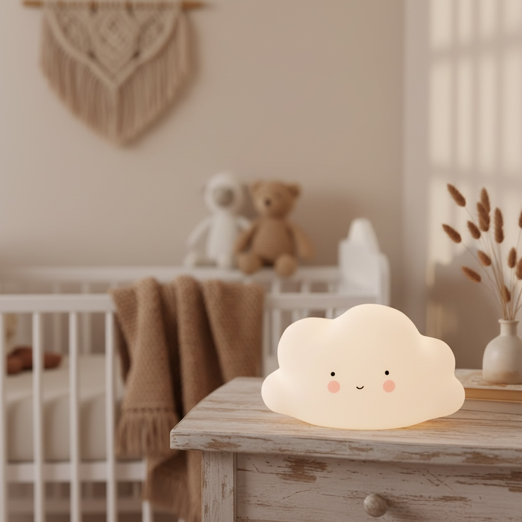 Veilleuse bébé nuage