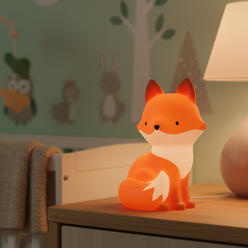 Veilleuse bébé renard
